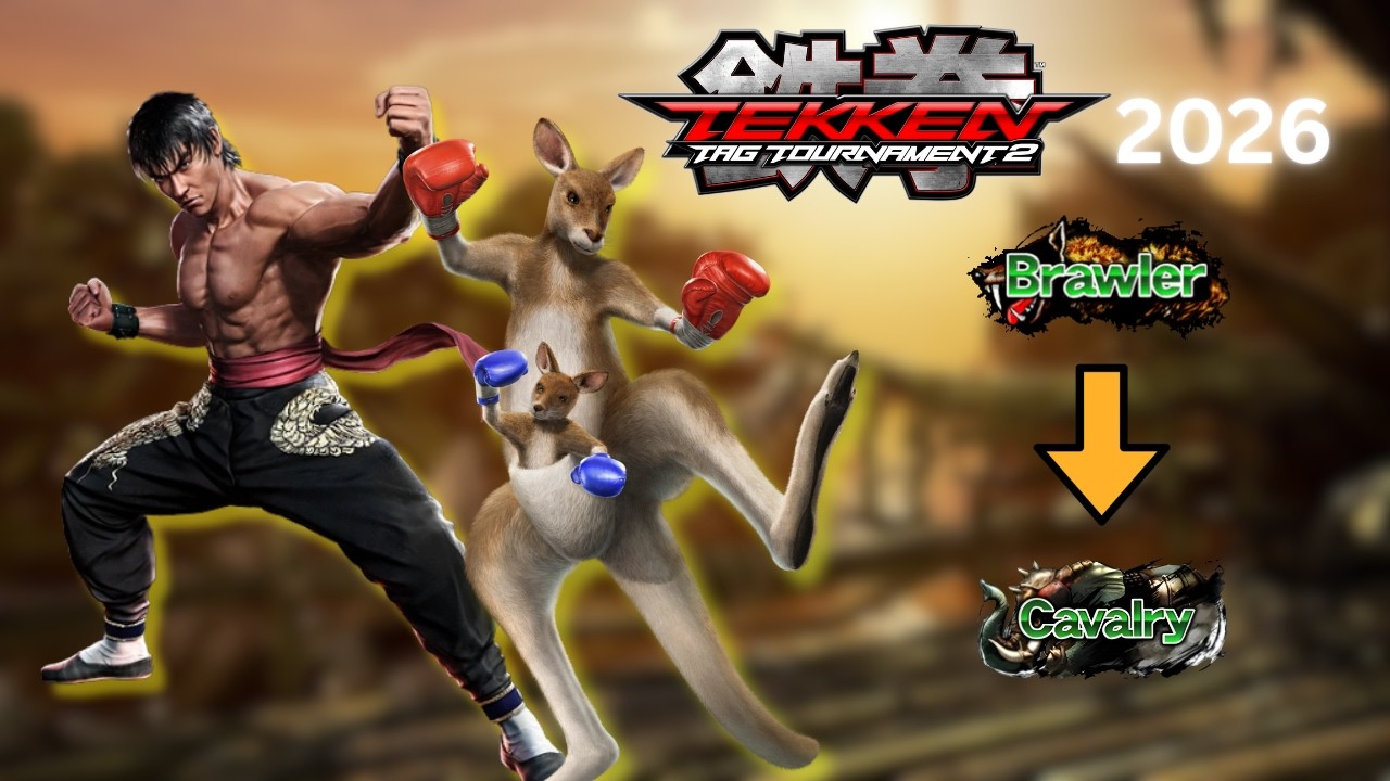 Marshall Law & Roger Jr. Tekken Tag Tournament 2 Ghost Battle run Ultra Hard Brawler to Fighter