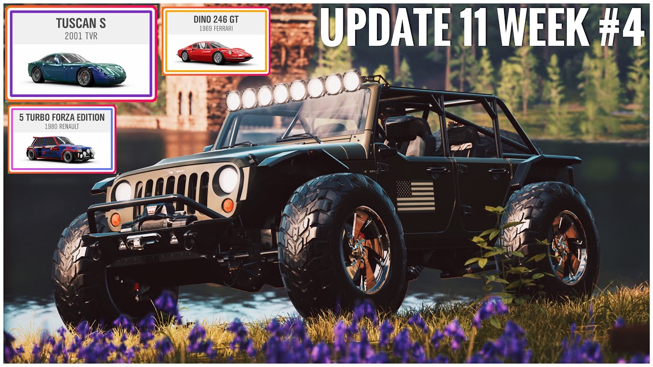 Forza Horizon 4 Update 11 Festival Playlist #4 | How to get the Jeep