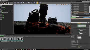 3D Modeling - Volcano #01 ( Blender / UE4 (4.15) / SP2 )