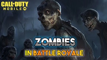 ZOMBIES IN BATTLE ROYALE COD  MOBILE | SEASON 6 ZOMBIES GAMEPLAY CODM