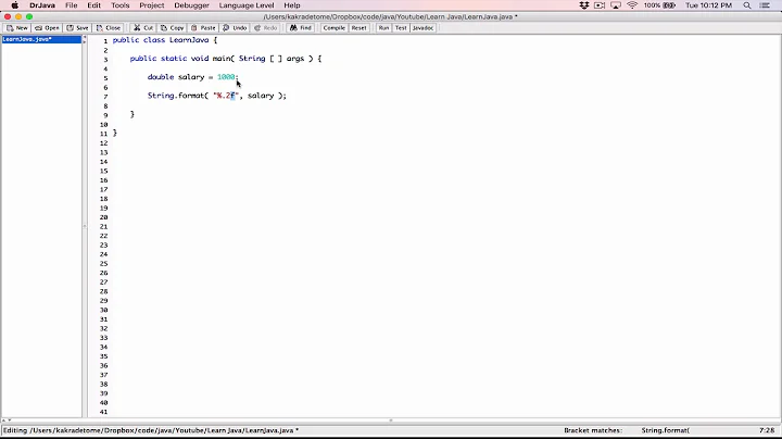 109. The String.format() method - Learn Java