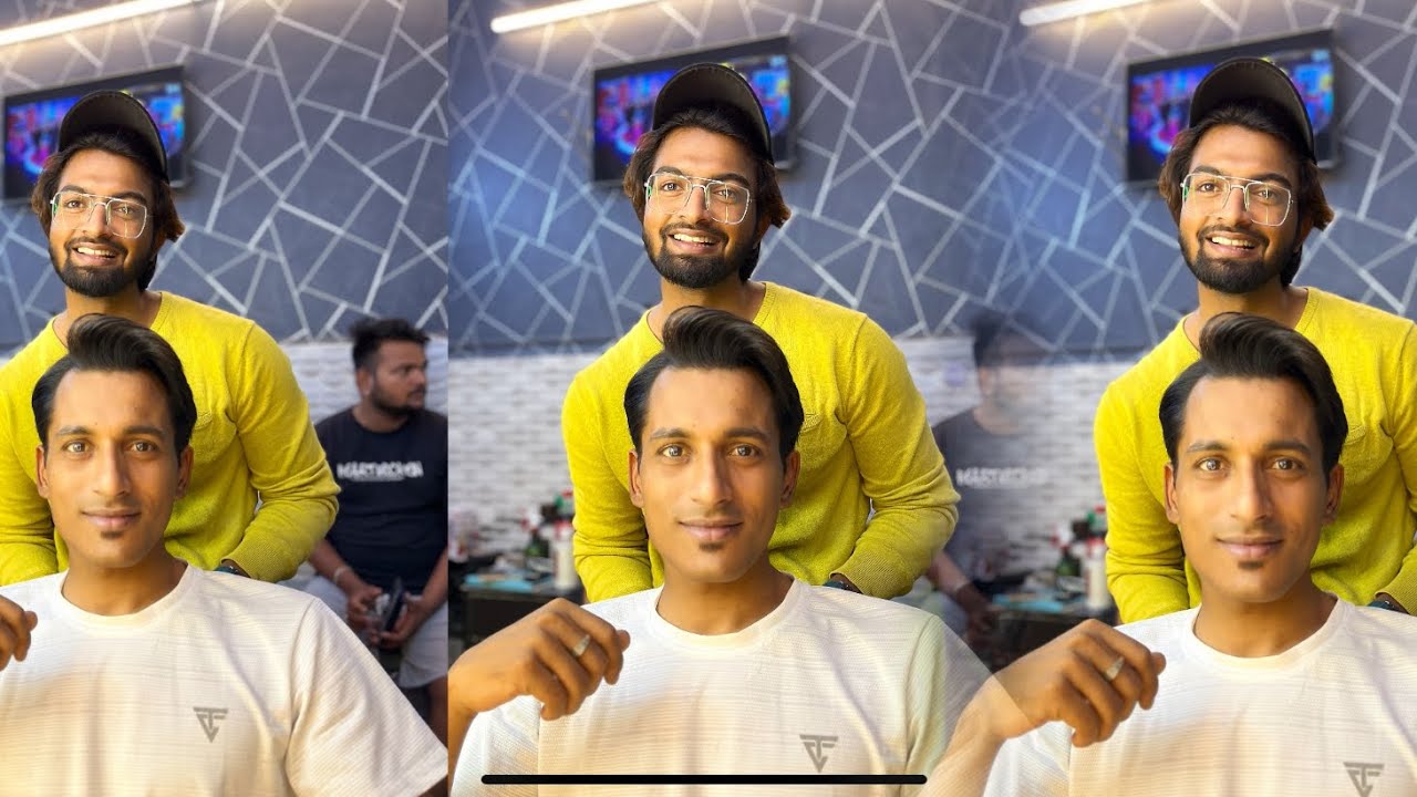 Easy Long HairCut Men’s simple haircut & simple hairstyles GREEN