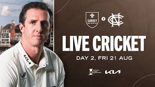 LIVE Surrey v Nottinghamshire DAY TWO Rothesay County Championship