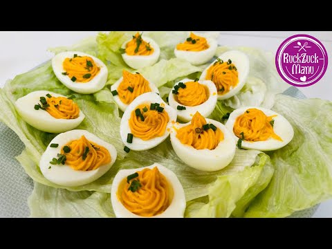 Video: So Dekorieren Sie Gefüllte Eier