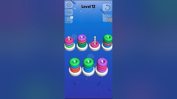 Sort Stack level 12 Walkthrough Solution