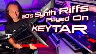 80´s Synth riffs played on my keytar