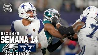 Philadelphia Eagles vs. Dallas Cowboys | Semana 14 NFL 2023 | NFL Highlights Resumen en español