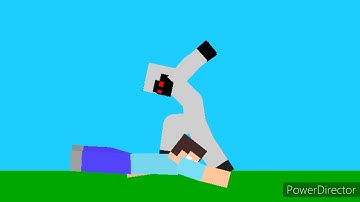 Herobrine vs Entity 303   a stick nodes Animation