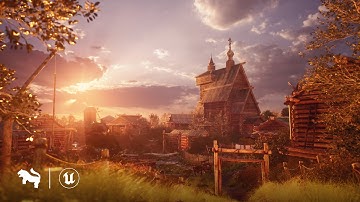 Medieval Russian Village | Showcase | Unreal Engine | Game-Ready Assets