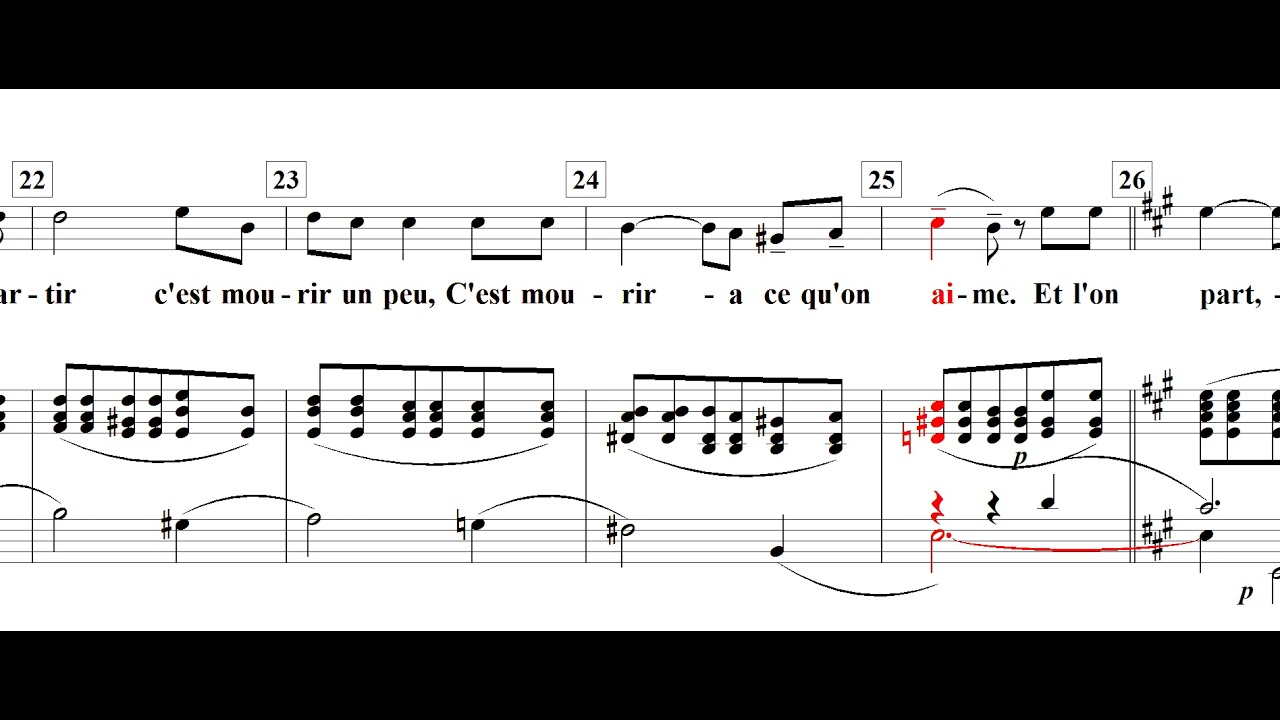 Chanson de l'adieu(이별의 노래) / F.P. Tosti YouTube