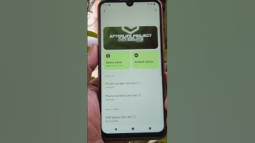 Project Afterlife custom ROM #android #customrom #redminote7pro #viral #shorts