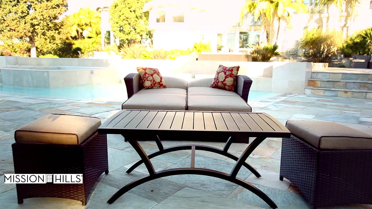 Santa Fe 6 Piece Patio Deep Seating Set By Mission Hills You Santa Fe 6 Piece Patio Deep Seating Set By Mission Hills