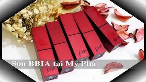 Son lip gloss chính hãng giá bao nhiêu năm 2024