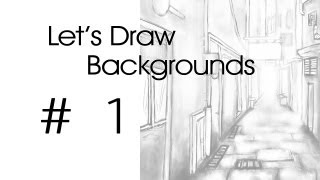 draw alley backgrounds let