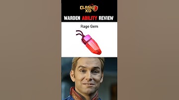 Warden 🧐 - COC #clashofclans #cocshorts #shorts #supercell #coc