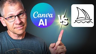 NEW Canva AI vs Midjourney Test  My Print On Demand TShirt Design Process