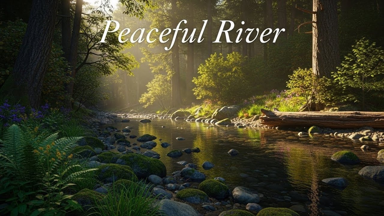 River Ambience 🌿 Soothing Flowing Water Sounds for Meditation and Deep Sleep #99