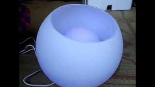 七色に変わるアロマライト