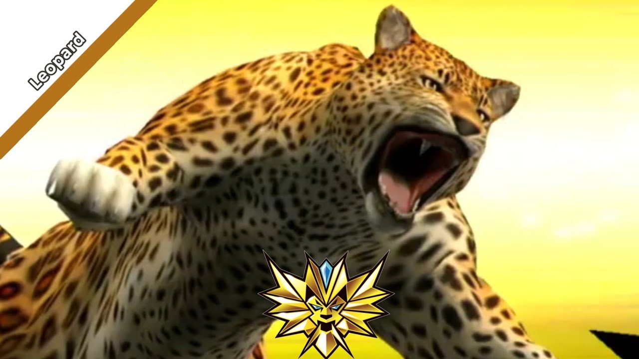 Leopard gameplay. Strong animal kaiser max4 | 百獣大戦グレート