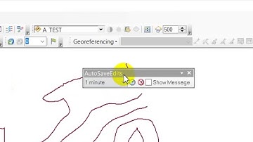 Auto Save In ArcMap