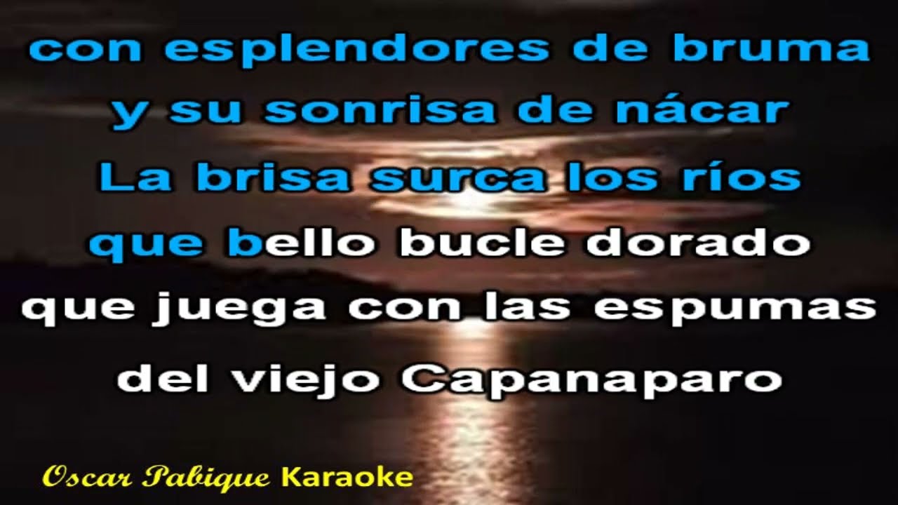 Luna del Capanaparo - José Ali Nieves - Karaoke
