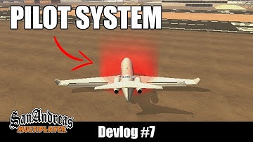 Making A Roleplay Gamemode (SA-MP) Devlog #7 - Pilot System