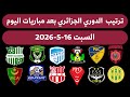 ترتيب الدوري الجزائري الجولة 23 السبت 16 5 2026 بعد نتائج مباريات اليوم البطولة الجزائرية 
