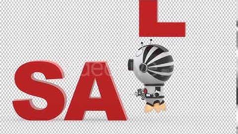 Robot SS2 - Sale Animation | Motion Graphics - Envato elements