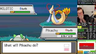 Patterrz Finds a shiny Milotic before getting Poke Balls