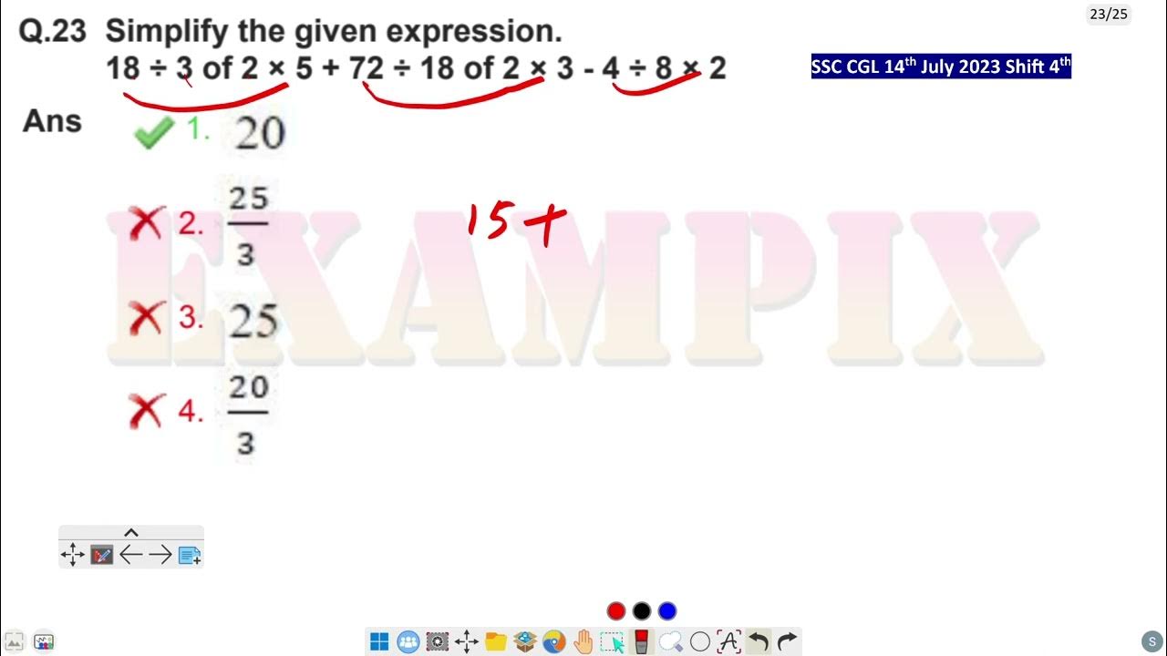 simplify-the-given-expression-18-3-of-2-5-72-18-of-2-3-4