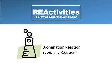 REActivities Bromination Setup and Reaction (1/2)