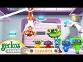 El lavadero del Sr. Comadreja | 🐸 Garaje de Gecko | Carros para niños | Vídeos educativos