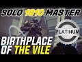 Solo 1610 Master Nightfall: Birthplace Of The Vile (PLATINUM 100K Pinnacle) - Destiny 2 (WARLOCK)