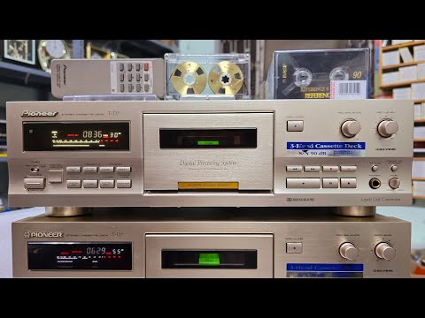 Pioneer HS7 CD/DAC 24 bits giá rẻ. Pioneer T-D7 Tape Deck đẹp, hoàn hảo (bên Nhật cao ngất ngưỡng).