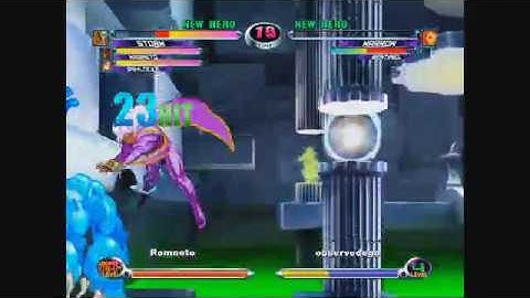 MvC2: Storm NJ Infinite vs Sentinel Assist .:7.12.20:.