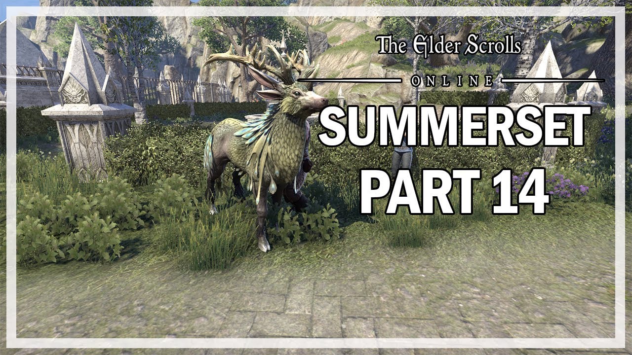 The Elder Scrolls Online Summerset Let's Play Part 14 - Untamed ...