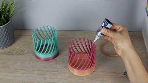 Polaroid PlaySmart 3D Printer - Kitchen Utensil Holder made using Polaroid Multi-Colour PLA Filament