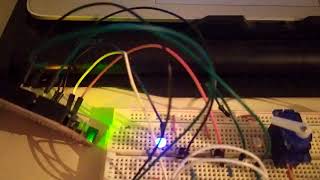 visual studio con Arduino control de led y servomotor