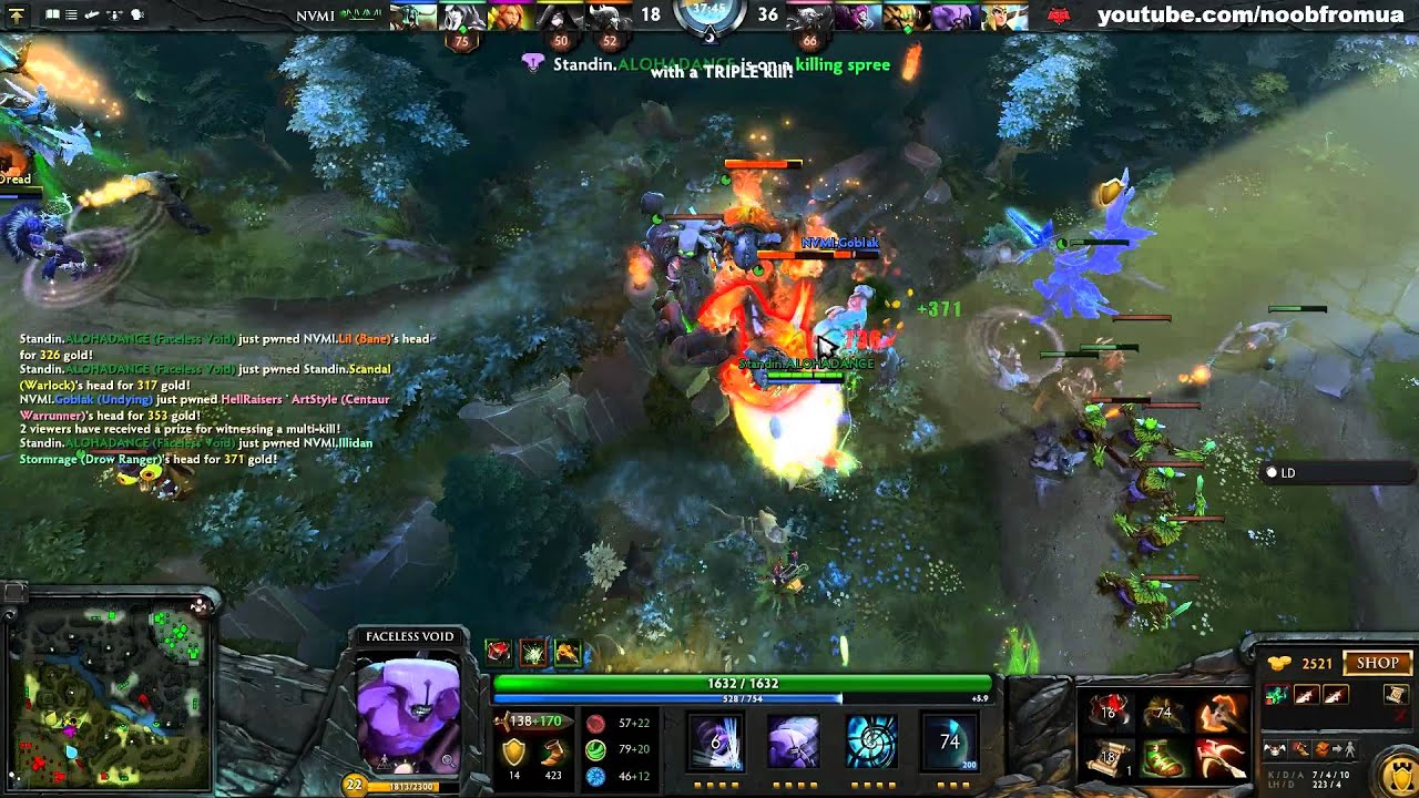 ALOHADANCE 5 Man Chrono Rampage Dota 2