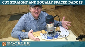 Jig Makes it Easier to Cut Straight and Equally Spaced Dadoes