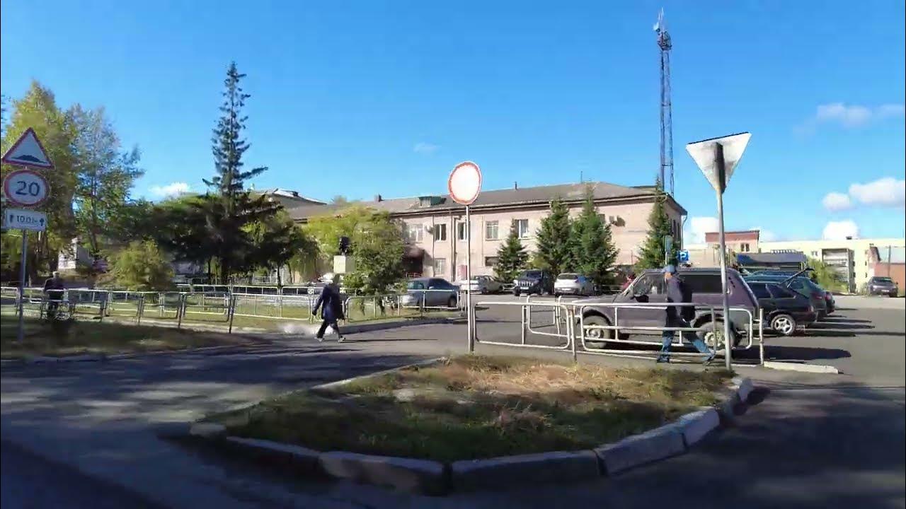 Проезжаем Кыштым - YouTube