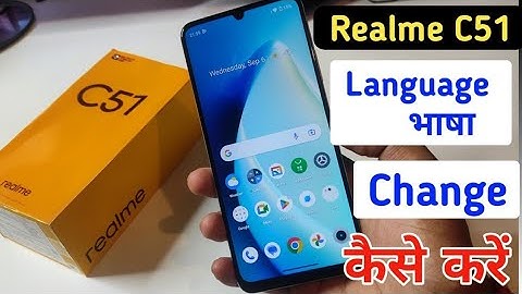 How to change language in Realme c51 /Realme c51 me language kaise change kare