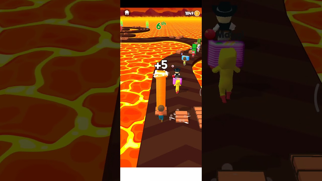 Shortcut Run New Update Gameplay iOS,Android Walkthrough Level 74 