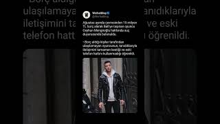 Ağustos Ayında Çevresinden 15 Milyon Tl Borç Alarak Baliye Taşınan Oyuncu Ceyhun Mengiroğlu Hakkınd