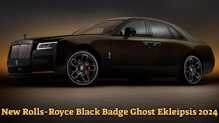Información Exhibited at the Solar Eclipse Viewing Event in Canada. Rolls-Royce Black Badge Ghost Ekleipsis 2024 Guía