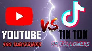 Youtube Vs Tik Tok To Be Continued.....