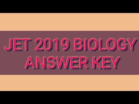 کلید پاسخ زیستی JET 2019