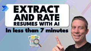 Automatically Extract and Rate Resumes with Microsoft Tools (Power Automate)
