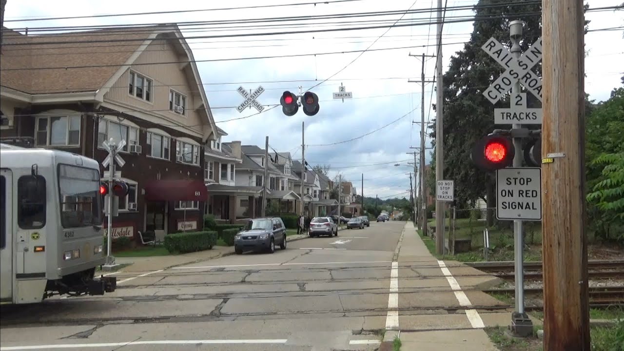 Hillsdale Avenue Railroad Crossing, Pittsburgh, PA YouTube