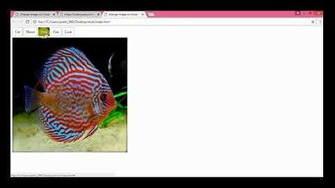 Easiest way to change image on Hover with jQuery